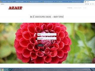 Заказ сайтов под ключ в Белгороде. Очередная работа Azalt.ru